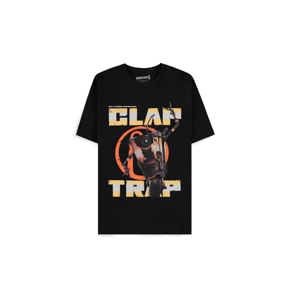 Borderlands - Clap Trap T-shirt Homme - Noir